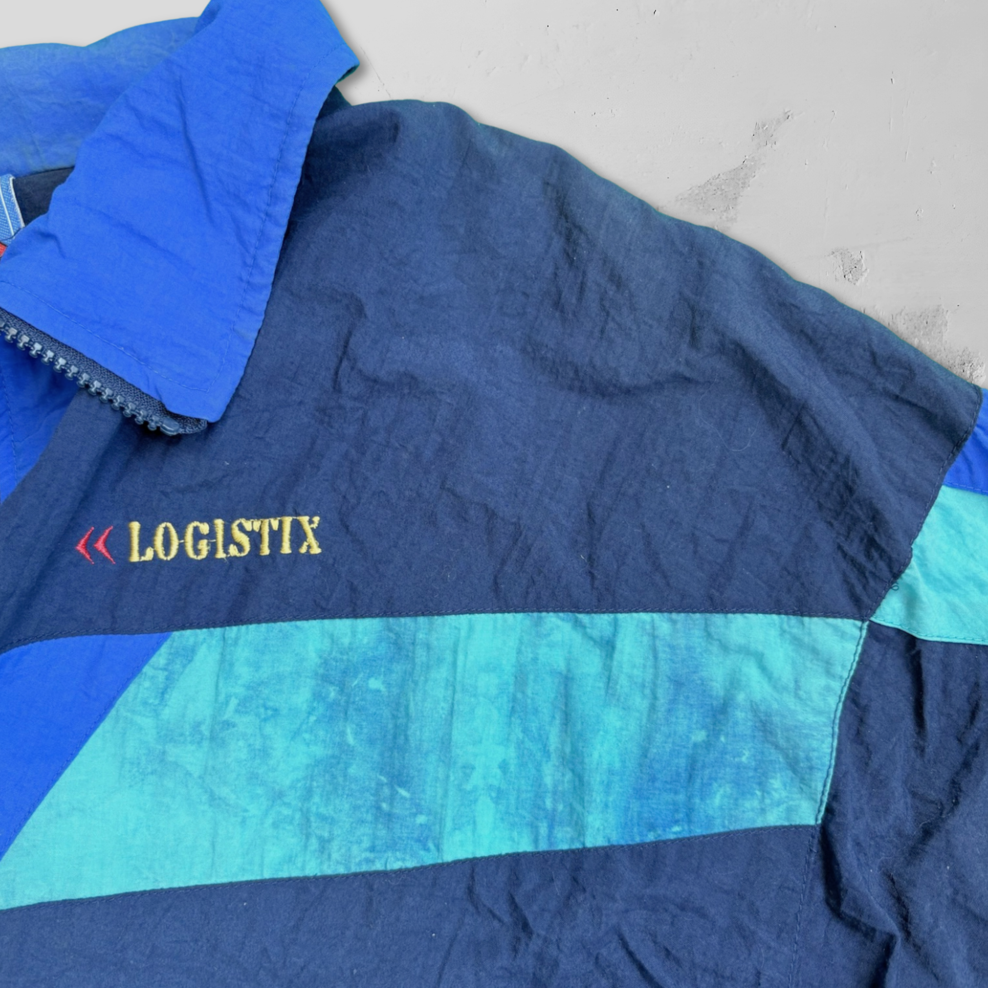 Vintage 90s Logistix Track Jacket - L