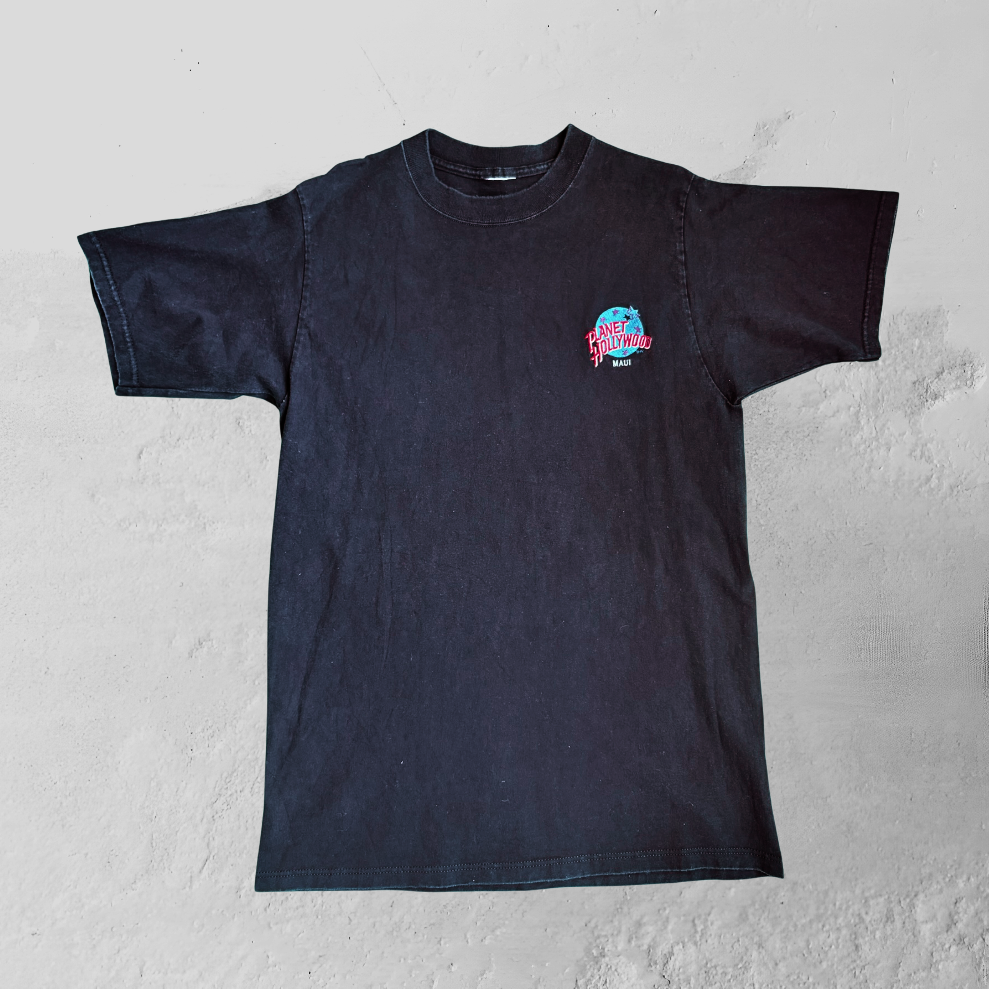Vintage 90s Planet Hollywood Maui Black Tee - L