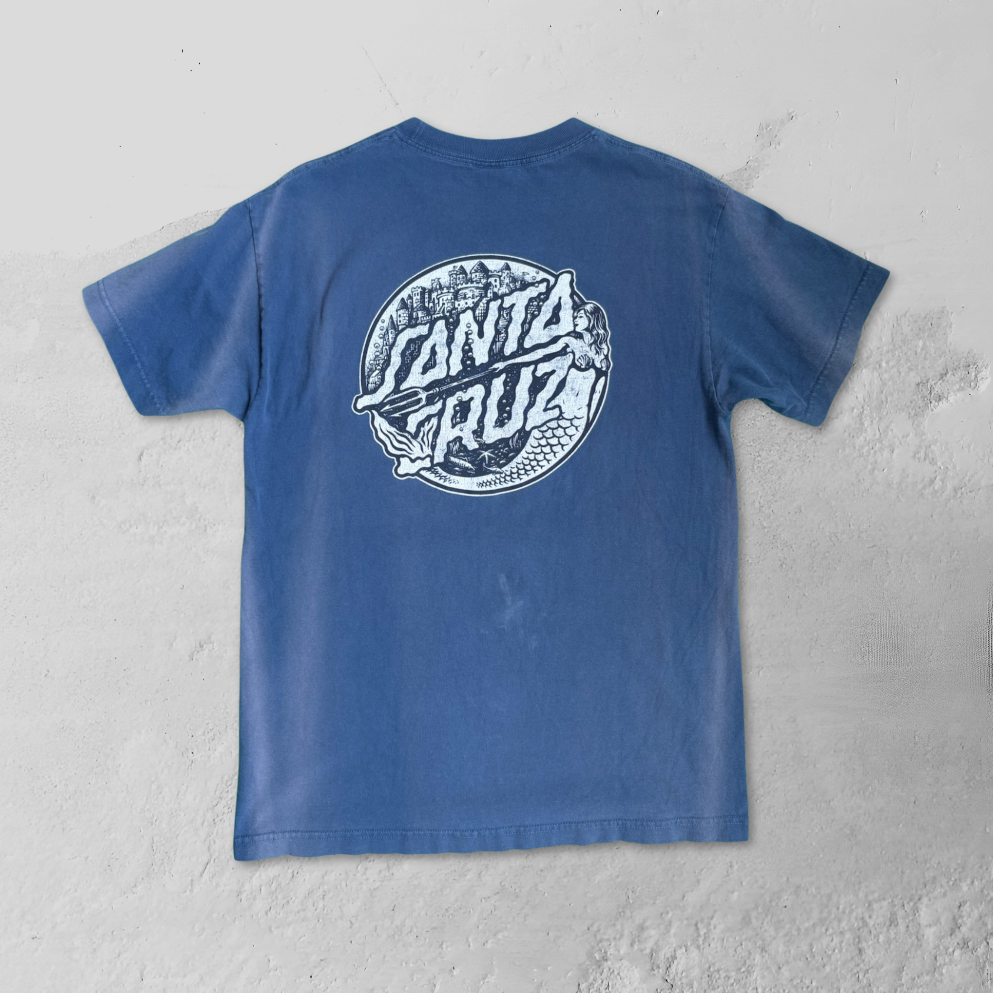 Vintage Santa Cruz Skateboard Tee - M