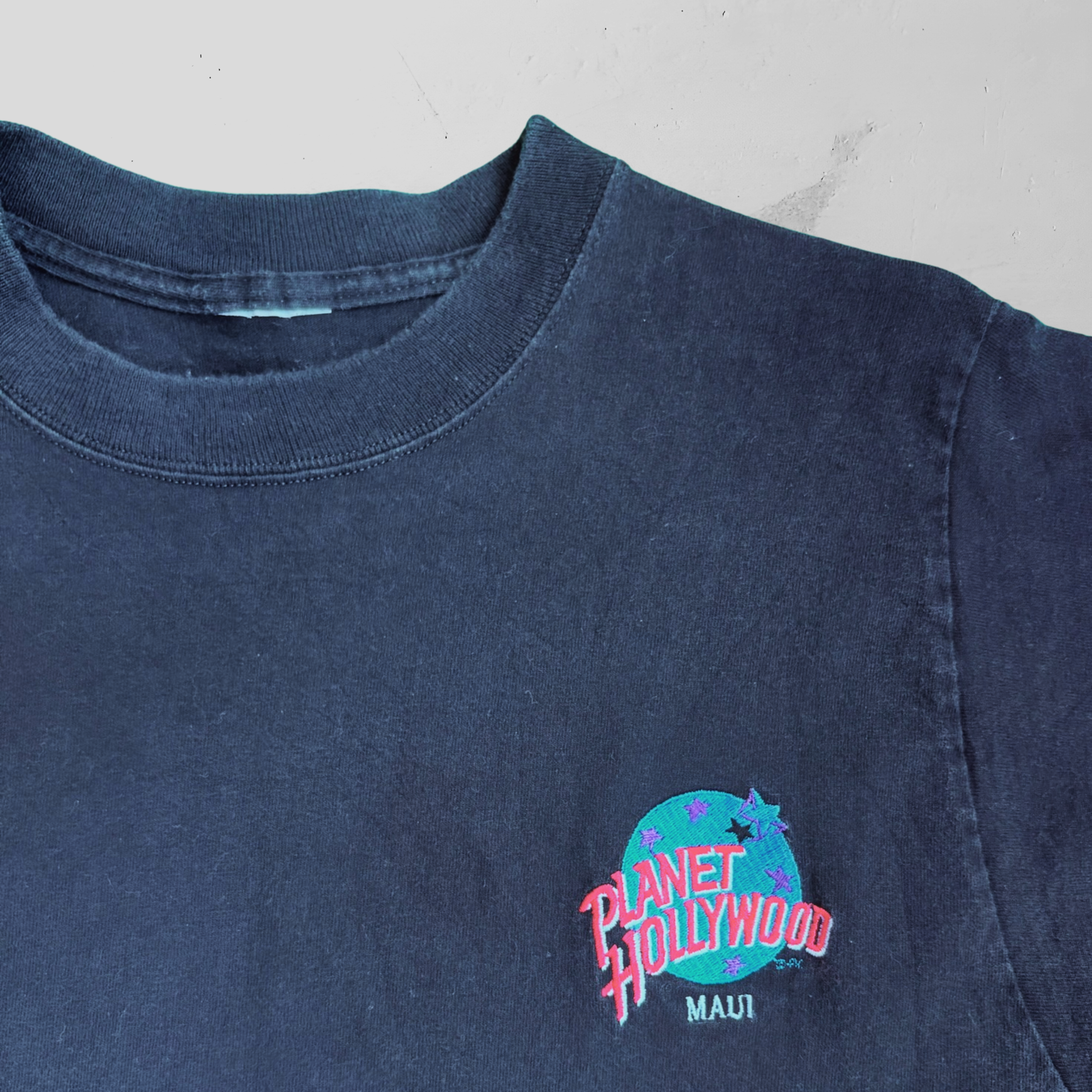 Vintage 90s Planet Hollywood Maui Black Tee - L