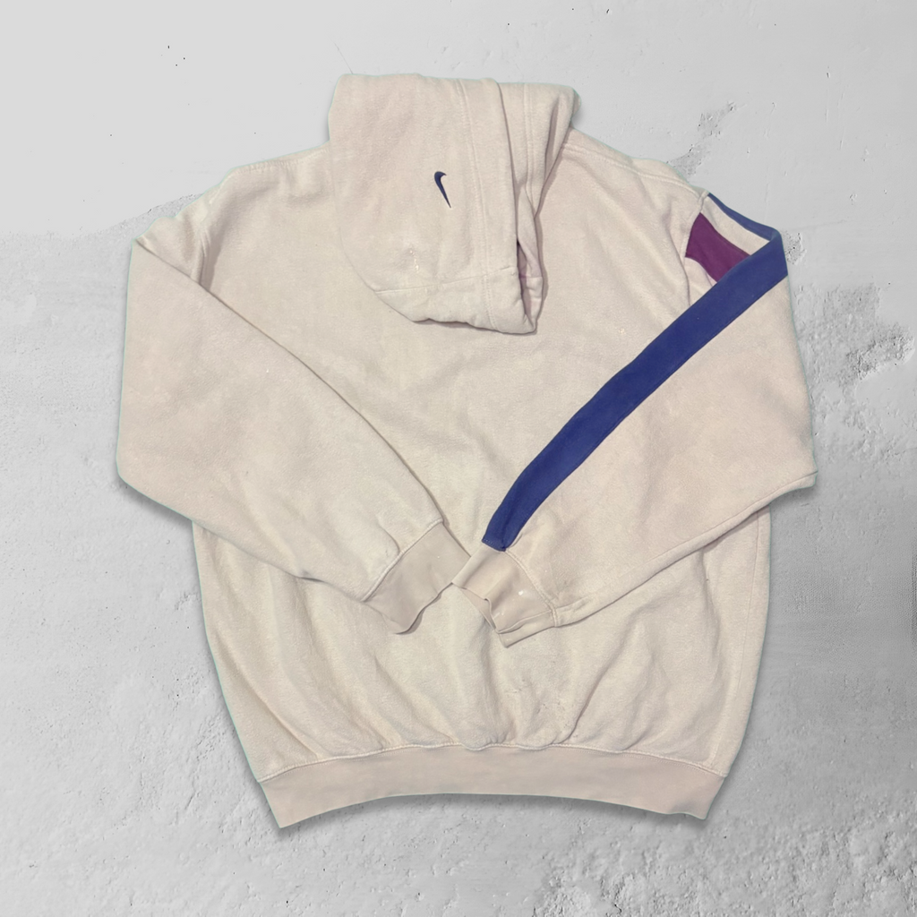 Vintage Nike Spell Out Centre Swoosh Hoodie - L