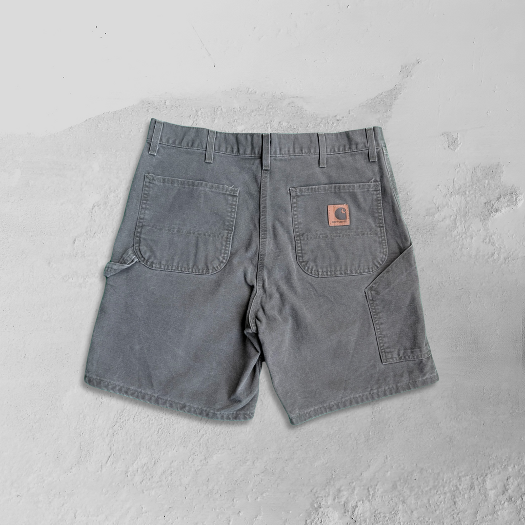 Vintage 90s Carhartt B25 Moss Carpenter Shorts - 36"