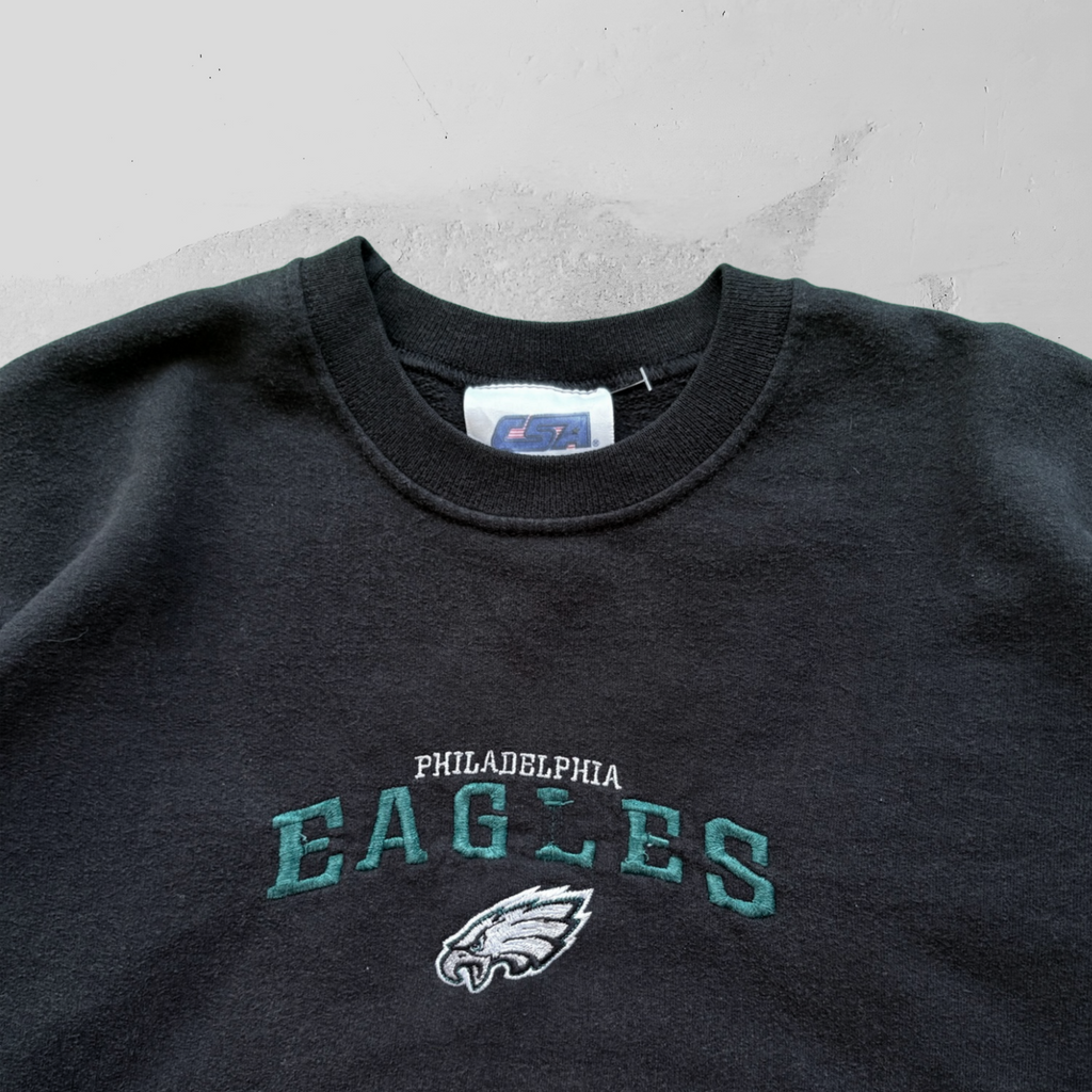 Vintage 90s CSA NFL Philedelphia Eagles Crewneck - S
