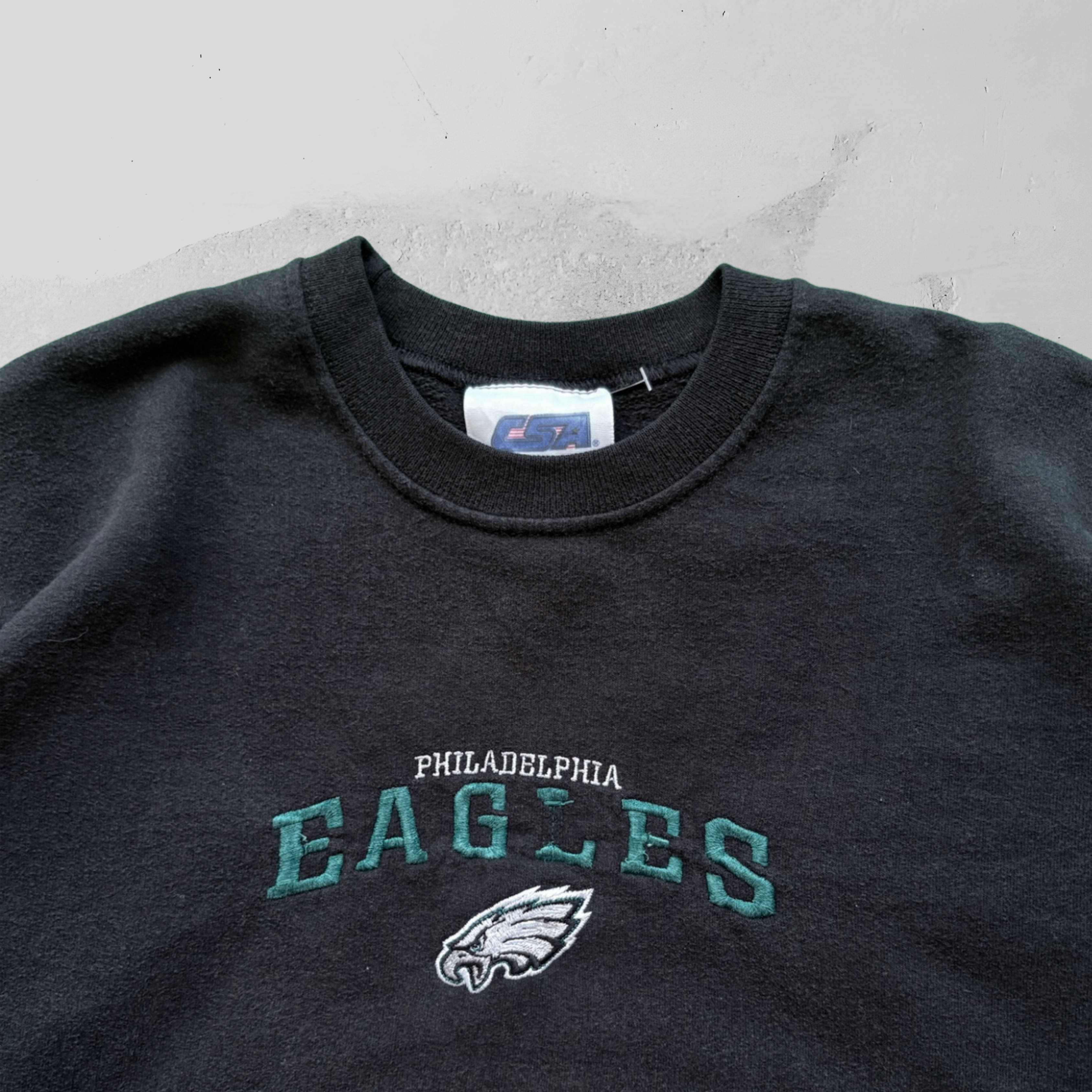 Vintage 90s CSA NFL Philedelphia Eagles Crewneck - S