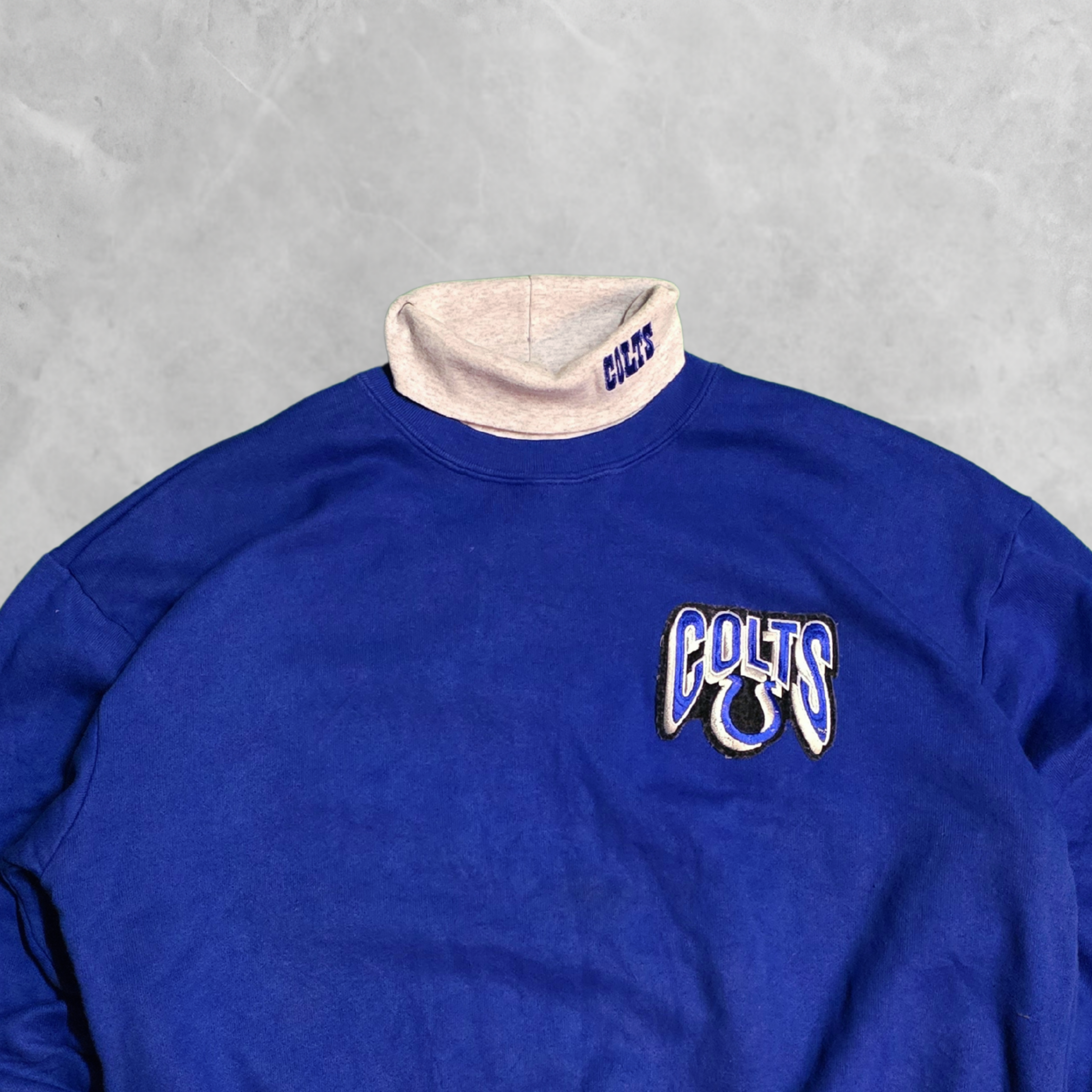 Vintage 90s Indianapolis Colts Turtleneck - XL