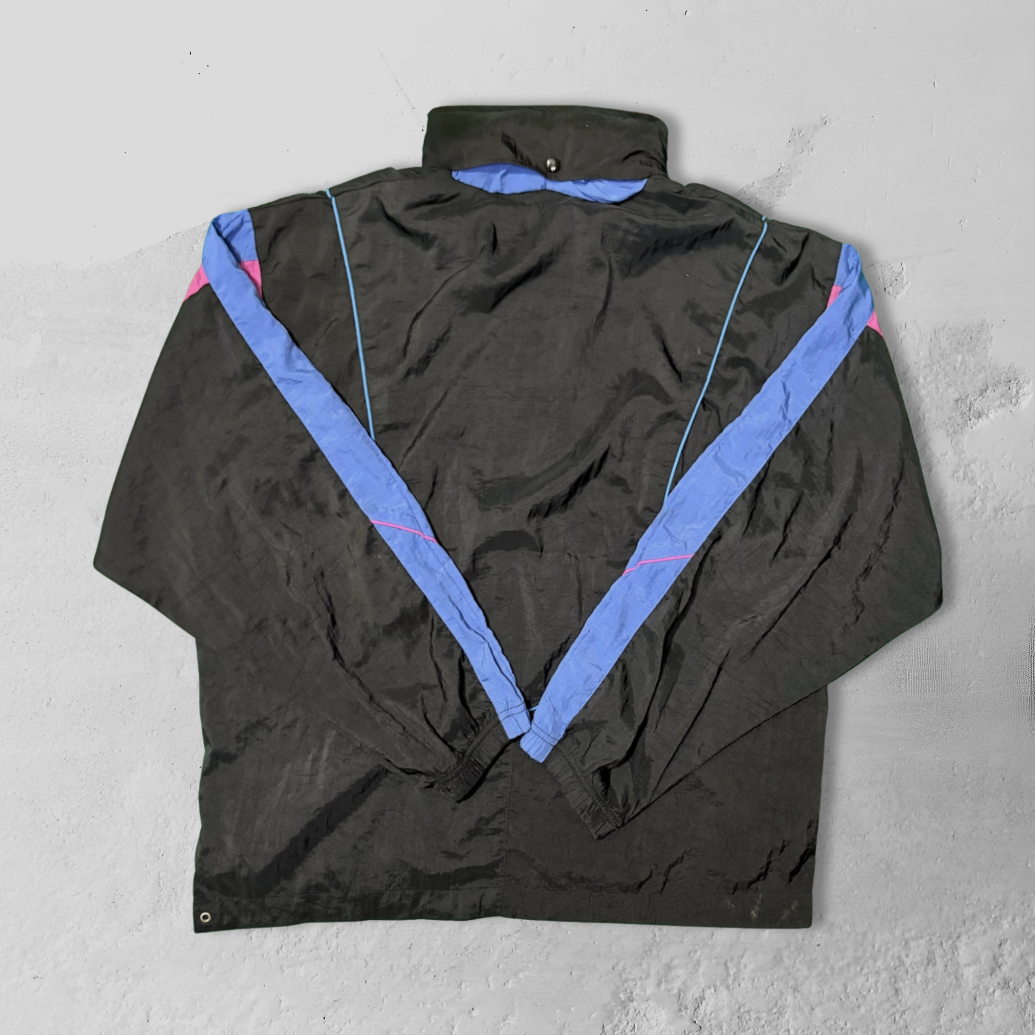 Vintage 80s Reebok Colorblock Track Jacket - Men's M / Women's L