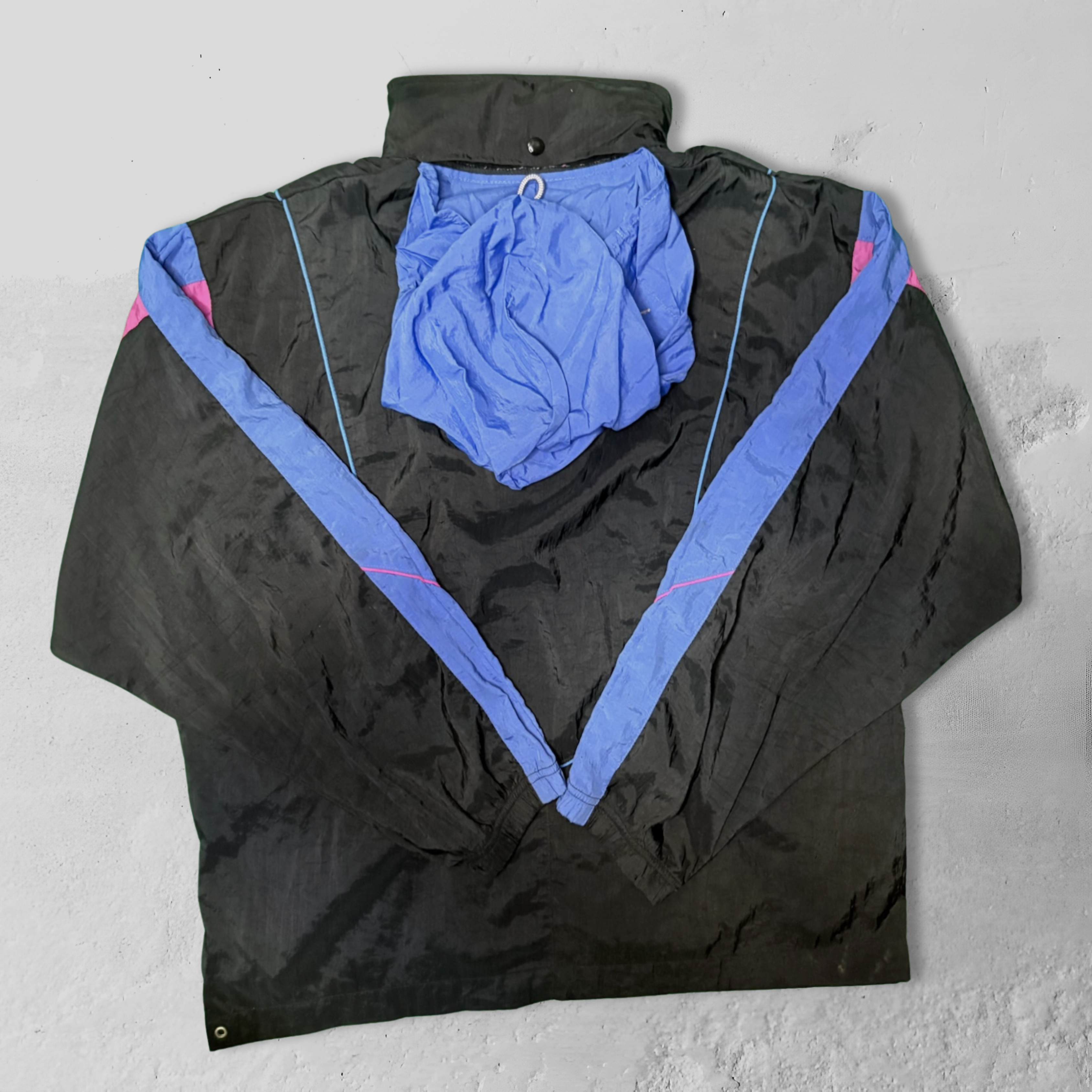 Vintage 80s Reebok Colorblock Track Jacket - Men's M / Women's L