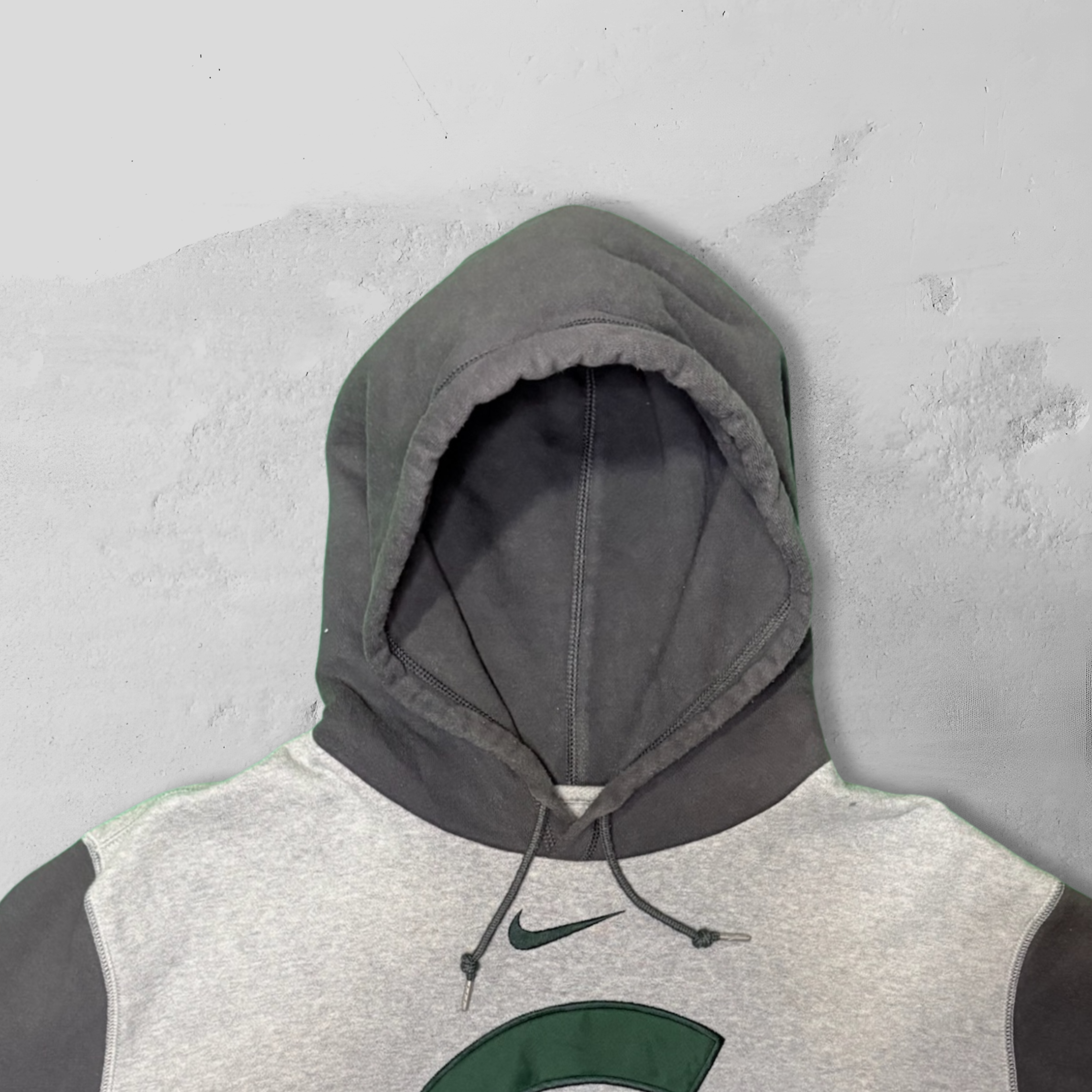 Vintage 00s Team Nike Michigan State Spartan Graphic Hoodie - XL