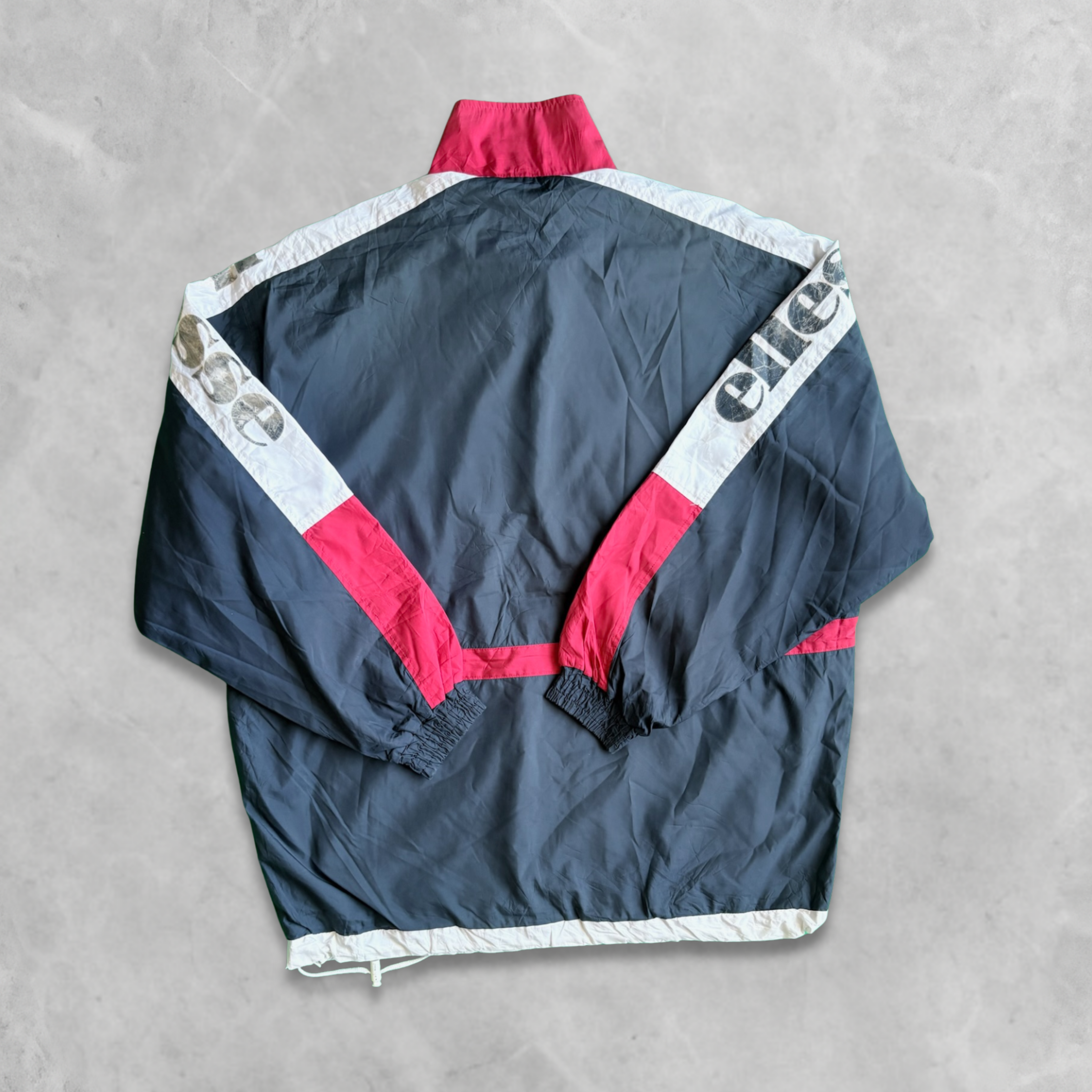 Vintage 90s Ellesse Perugia Italia Windbreaker Jacket - M