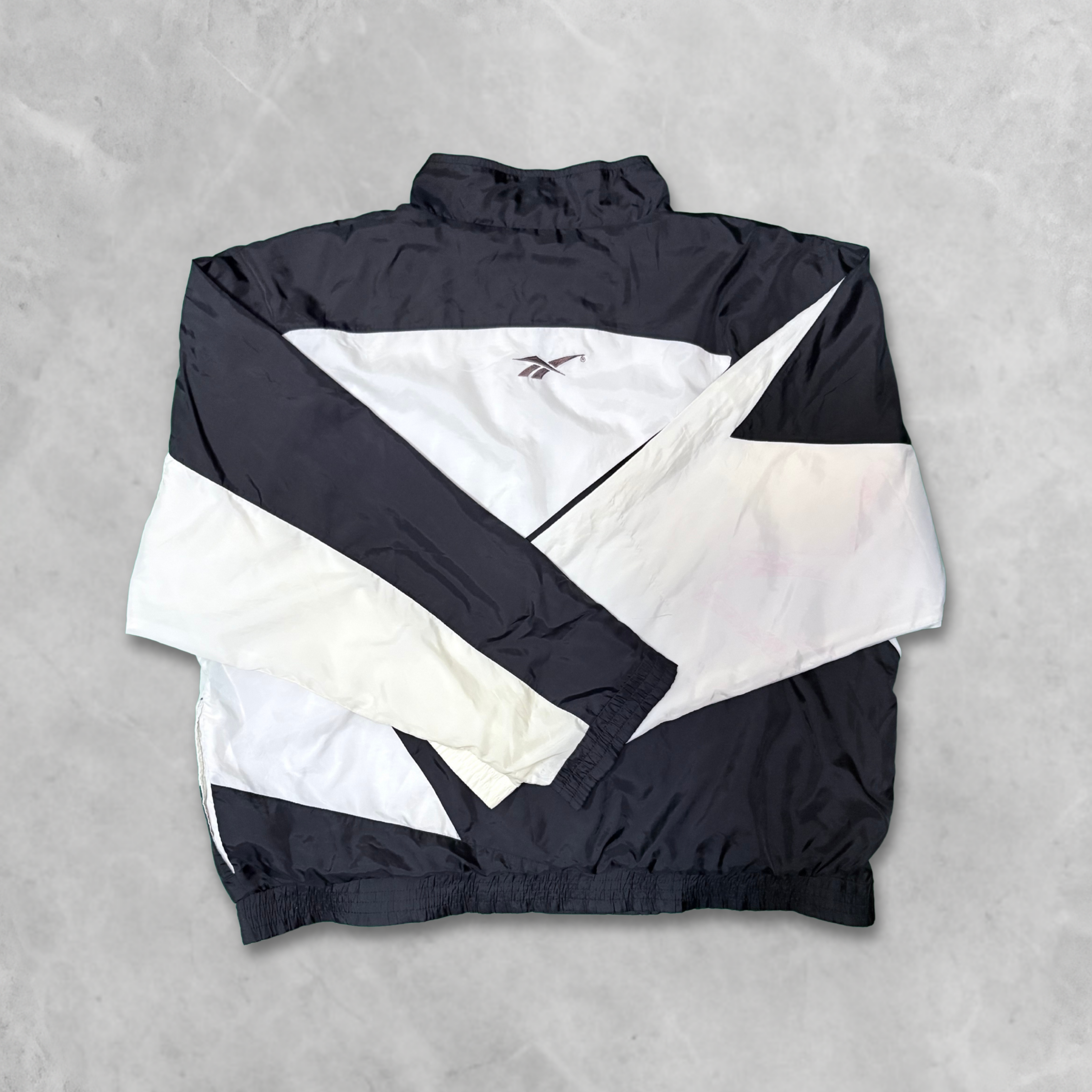 Vintage 90s Reebok Classics Track Windbreaker Jacket - L