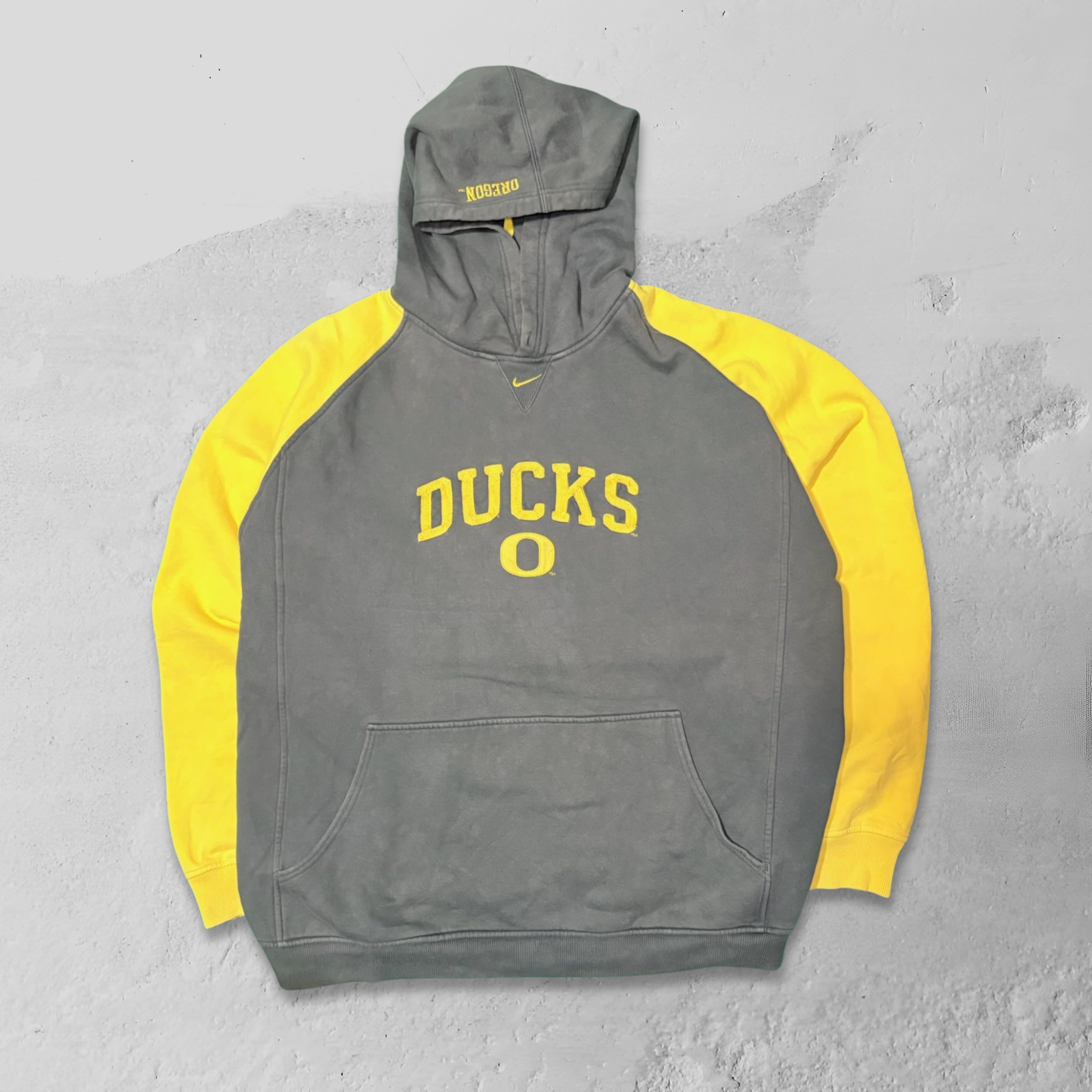 Vintage 90s Nike Oregon Ducks Hoodie - XXL