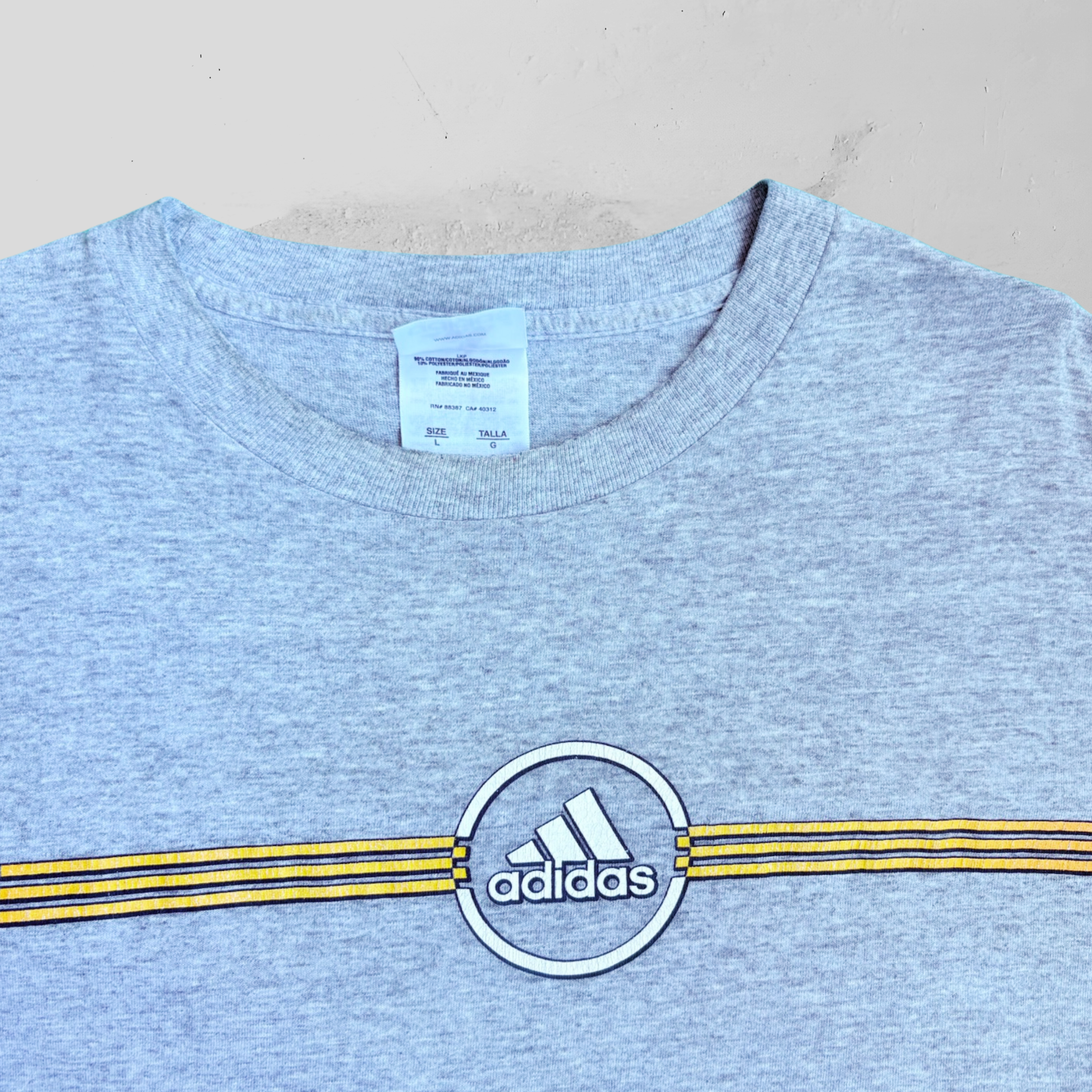 Vintage Y2K Adidas Tee - L