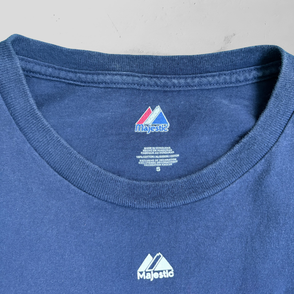 Vintage 90s Majestic Milwaukee Brewers #13 Zack Greinke Tee - S