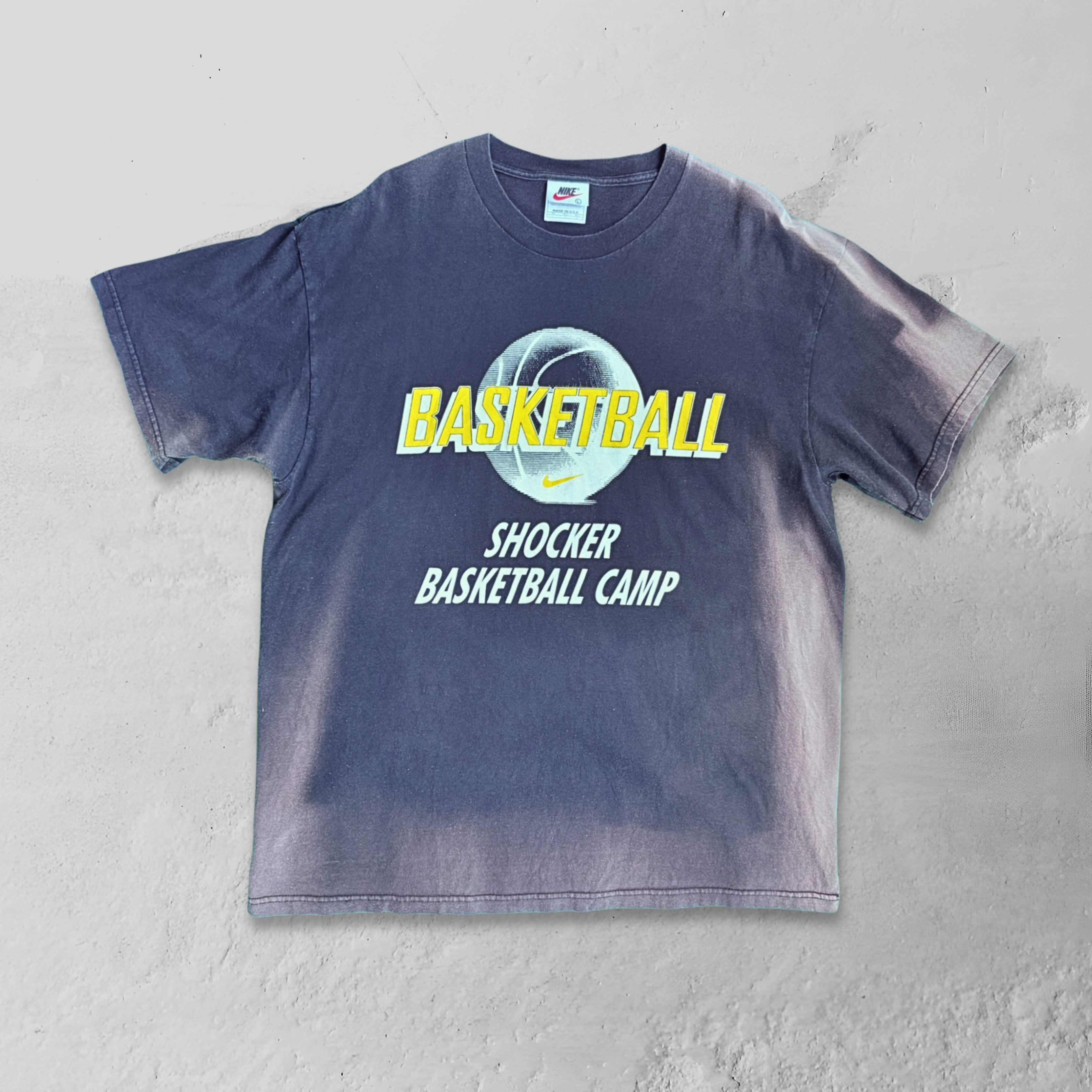 Vintage Y2K Nike Basketball Camp T-shirt - L