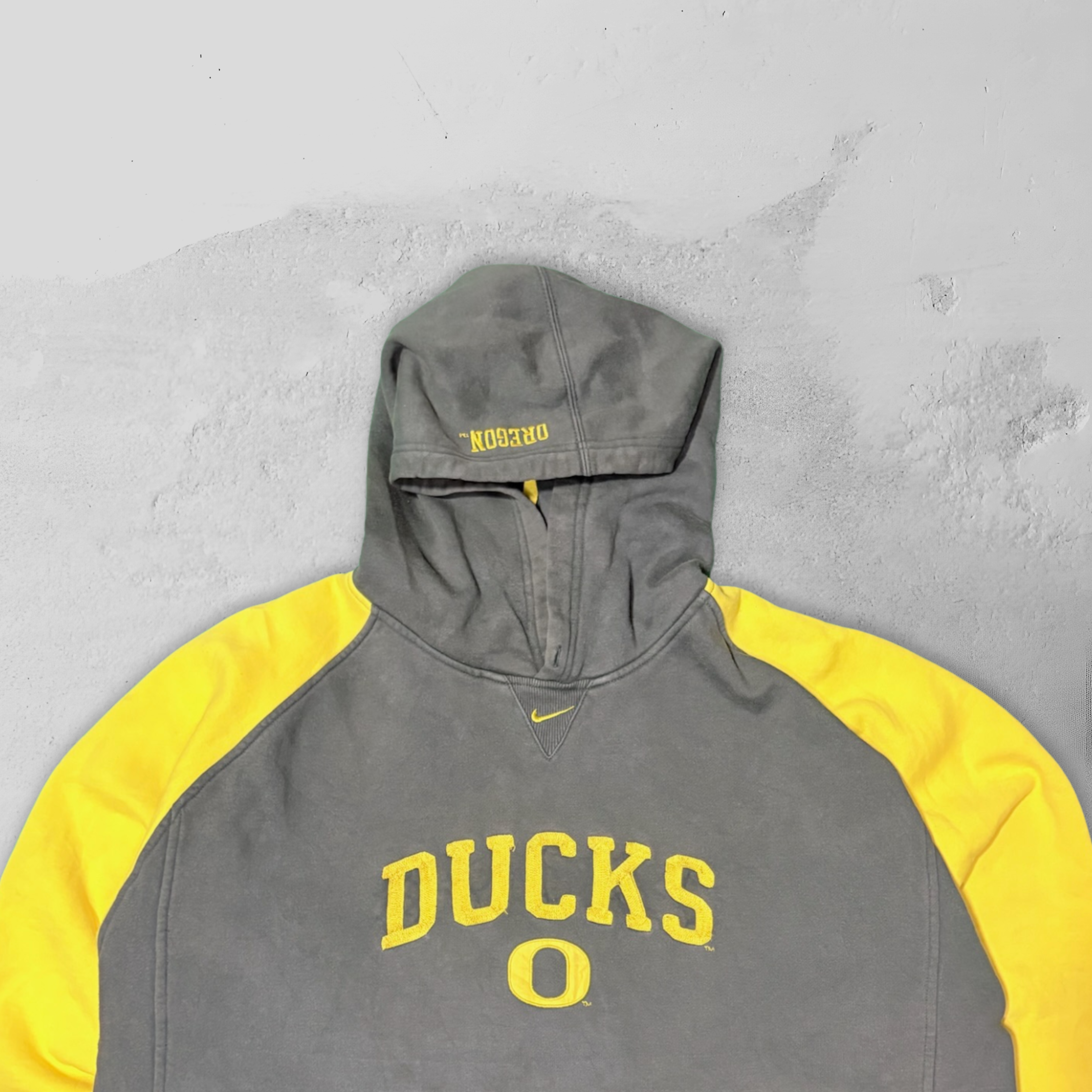 Vintage 90s Nike Oregon Ducks Hoodie - XXL