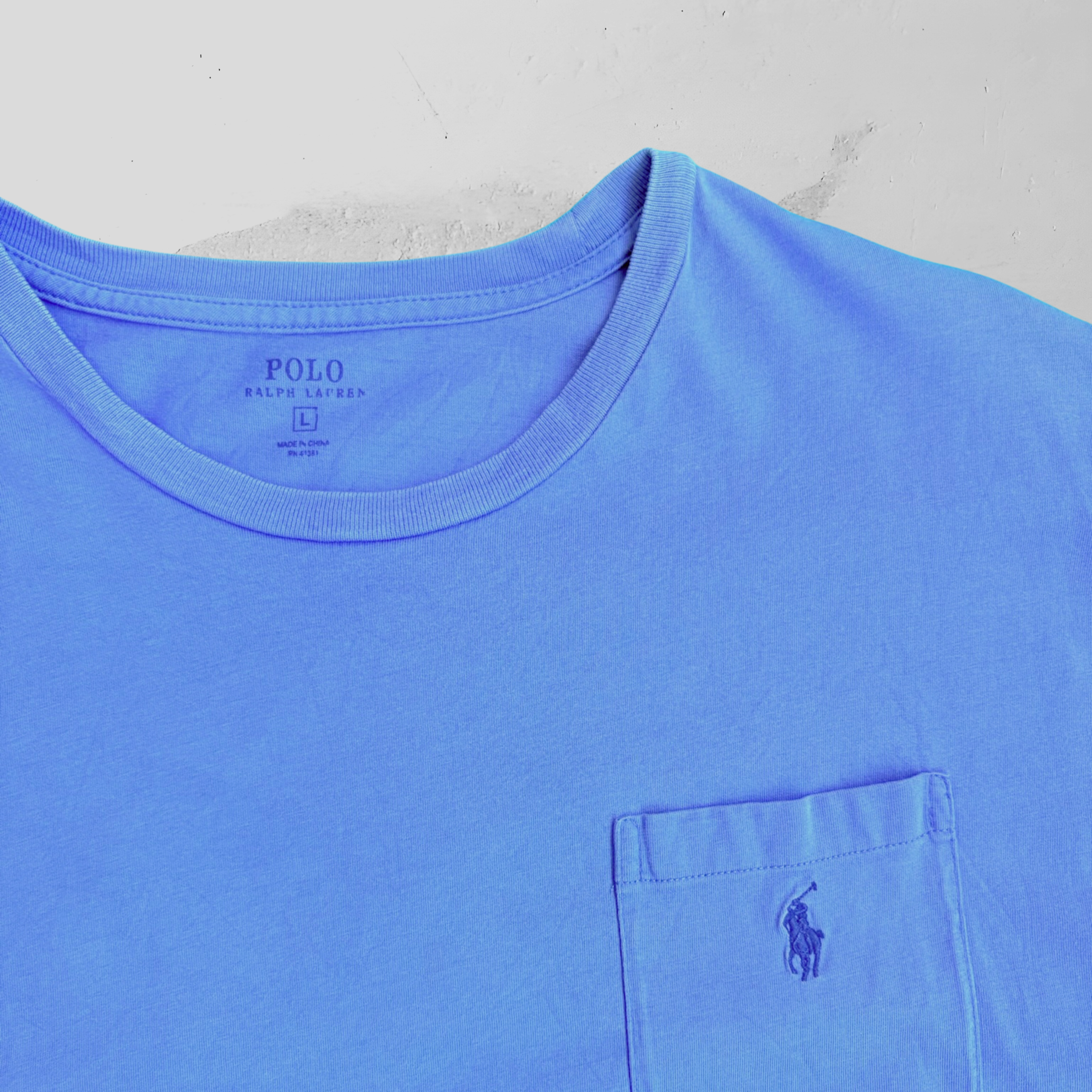 Vintage Polo Ralph Lauren Pocket Tee - L
