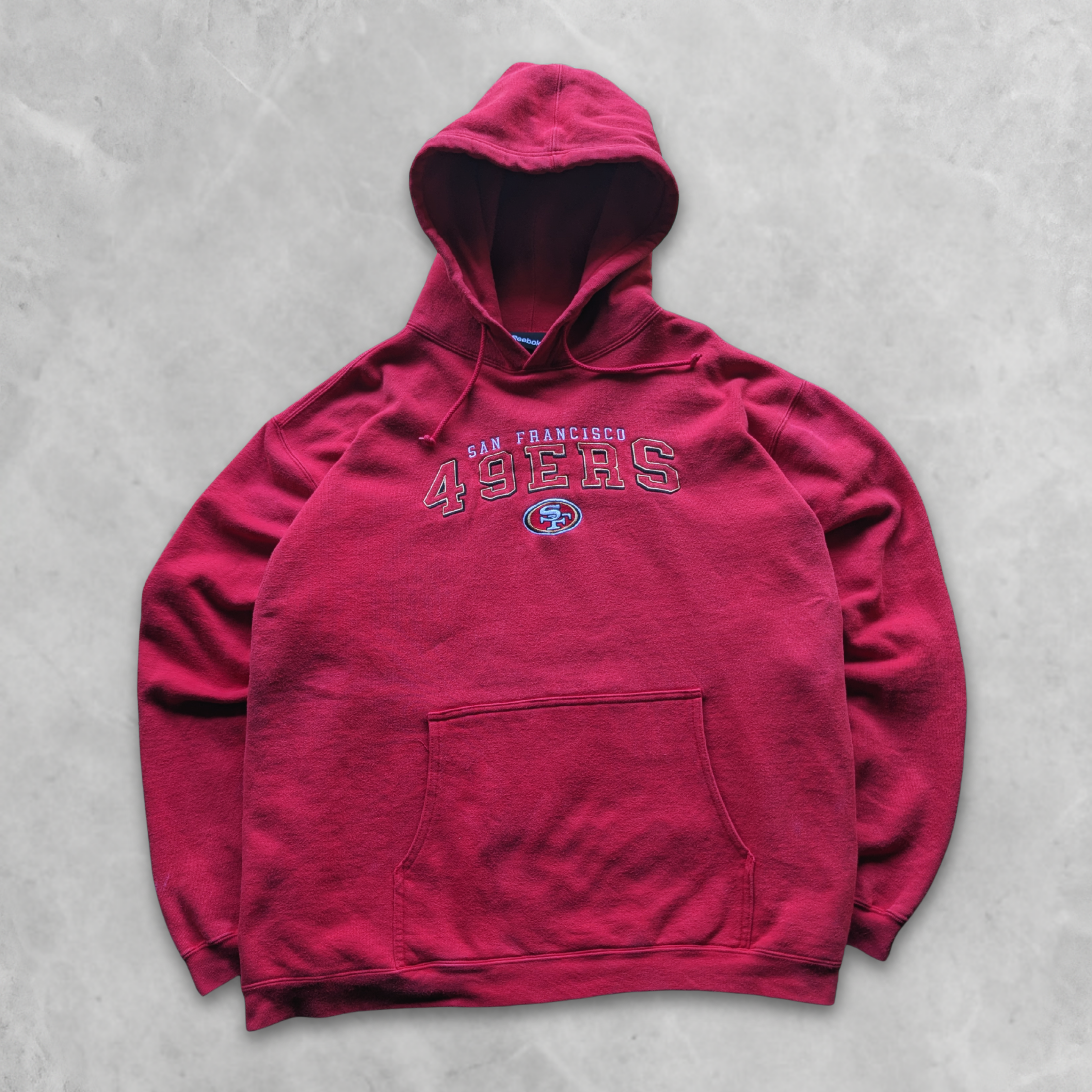 Vintage 00s Reebok San Francisco 49ers Hoodie - L