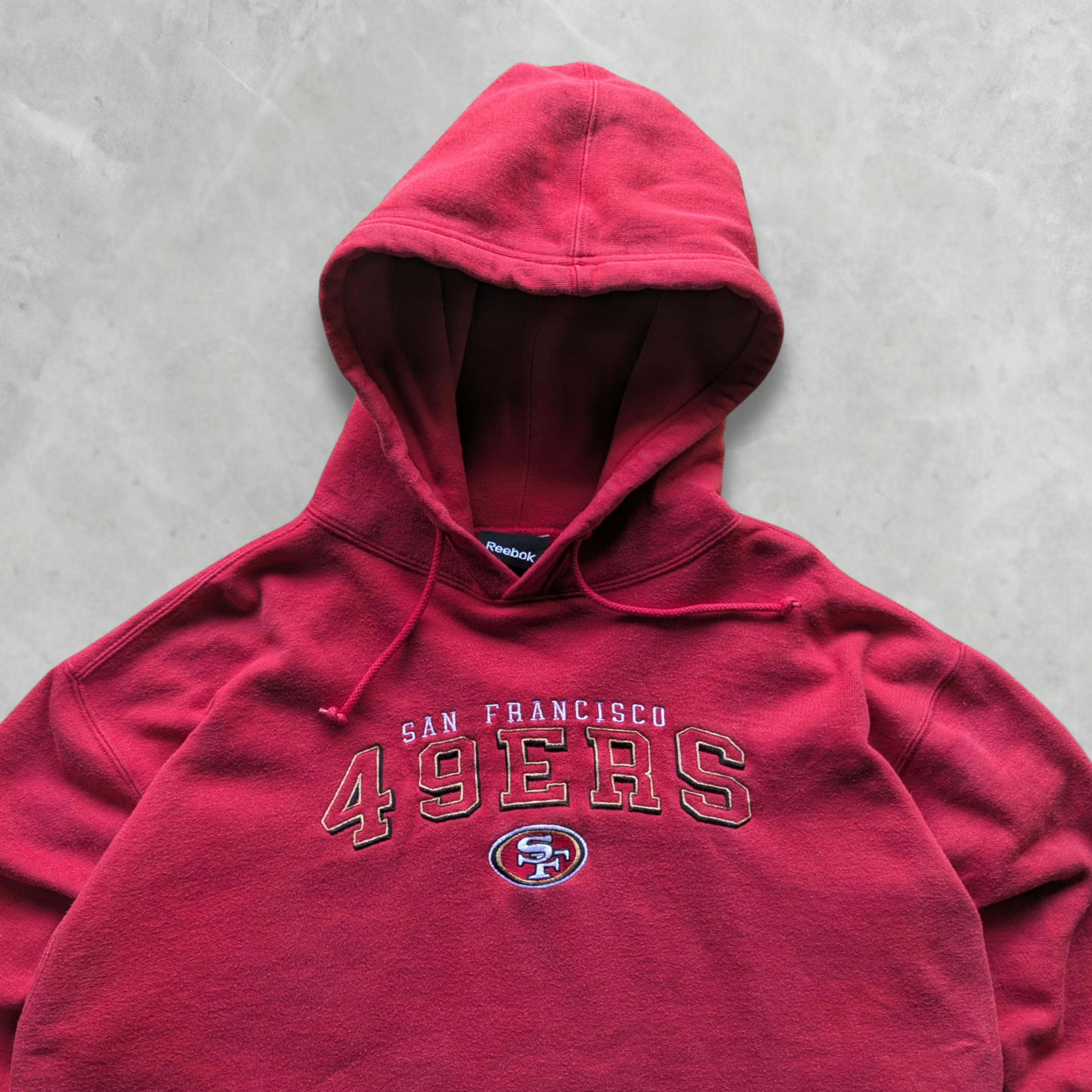 Vintage 00s Reebok San Francisco 49ers Hoodie - L